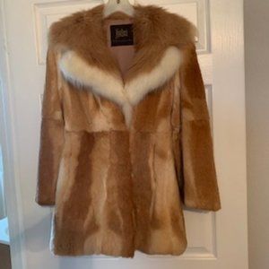 Vintage Rabbit Fur Coat